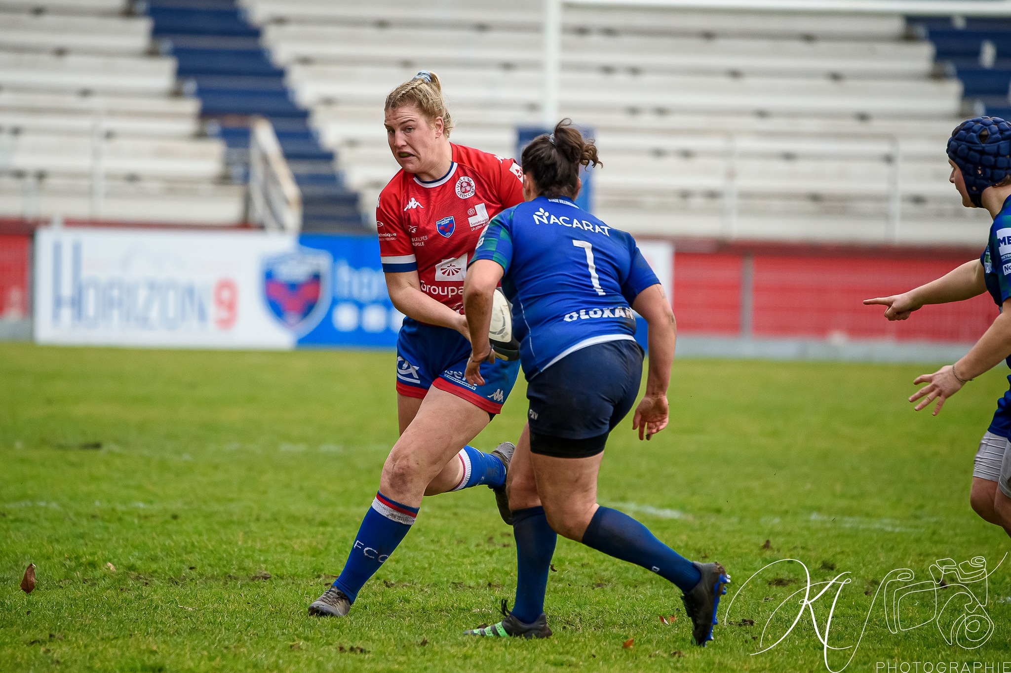  FC Grenoble Rugby - Lille Métropole Rugby Club Villeneuvois - Rugby - FCG Amazones (18) VS (16) LMRCV (#2023FCGvsLMRCV01) Photo by: Karine Valentin | Siuxy Sports 2023-01-08