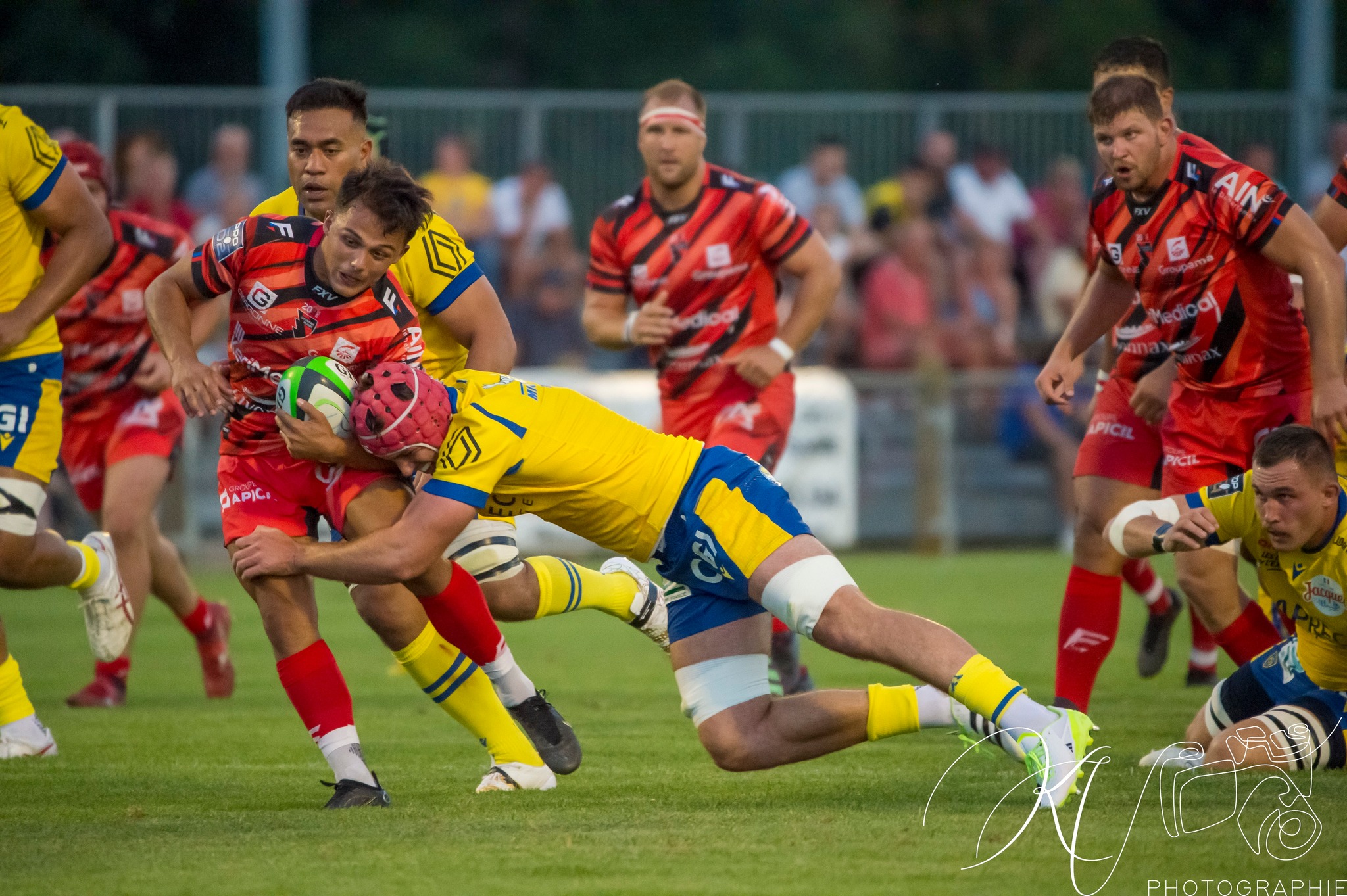 ASM Clermont Auvergne - US Oyonnax Rugby - Rugby - Match amical - ASM Clermont vs US Oyonnax (#2023ASMCUSO08) Photo by: Karine Valentin | Siuxy Sports 2023-08-12