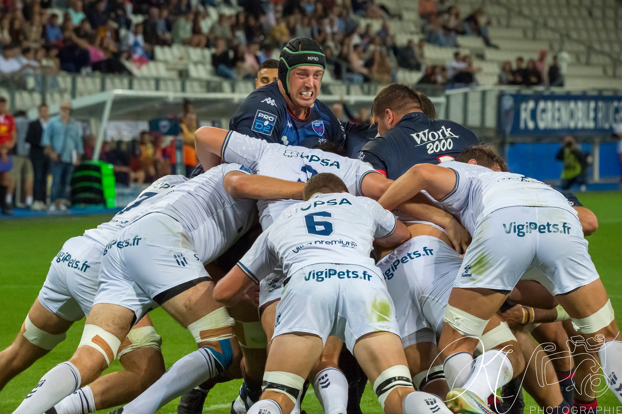  FC Grenoble Rugby - SU Agen - Rugby - Pro D2 - FC Grenoble (24) vs (19) SU Agen (#2023PROD2FCGSUA09) Photo by: Karine Valentin | Siuxy Sports 2023-09-27