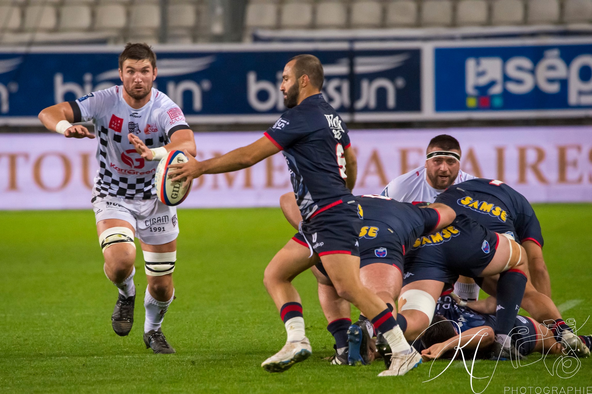  FC Grenoble Rugby - Valence Romans DR - Rugby - PRO D2 - FC Grenoble (35) vs (19) Valence Romans DR (#2023FCGVRDR11) Photo by: Karine Valentin | Siuxy Sports 2023-11-10