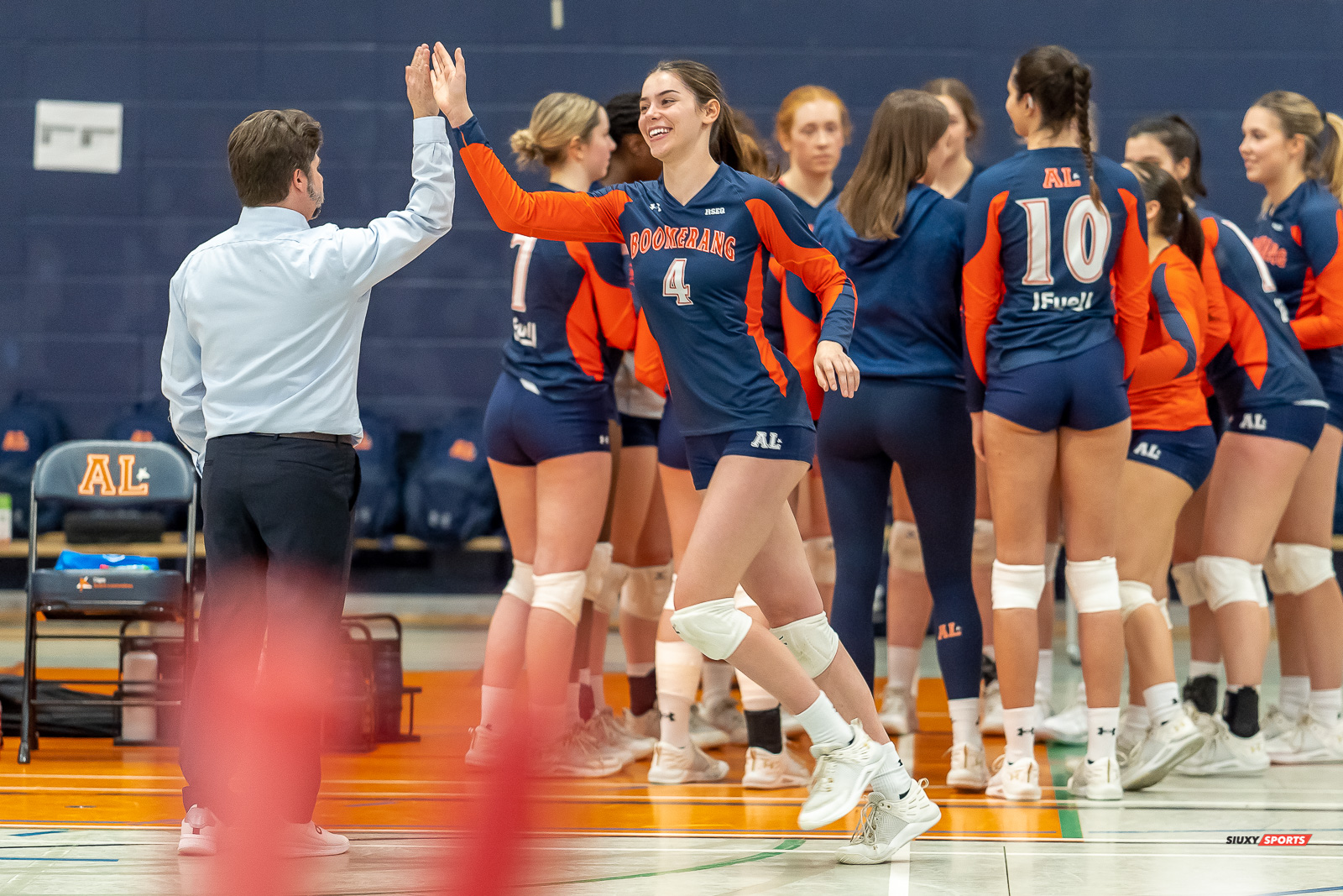  Cégep André Laurendeau - Collège Bois-de-Boulogne - Volleyball - RSEQ - 2023 Volley F - André Laurendeau (1) vs (3) Bois-de-Boulogne (#RSEQ2023ALvBBR01) Photo by: Dan Taylor-Morin | Siuxy Sports 2023-01-19