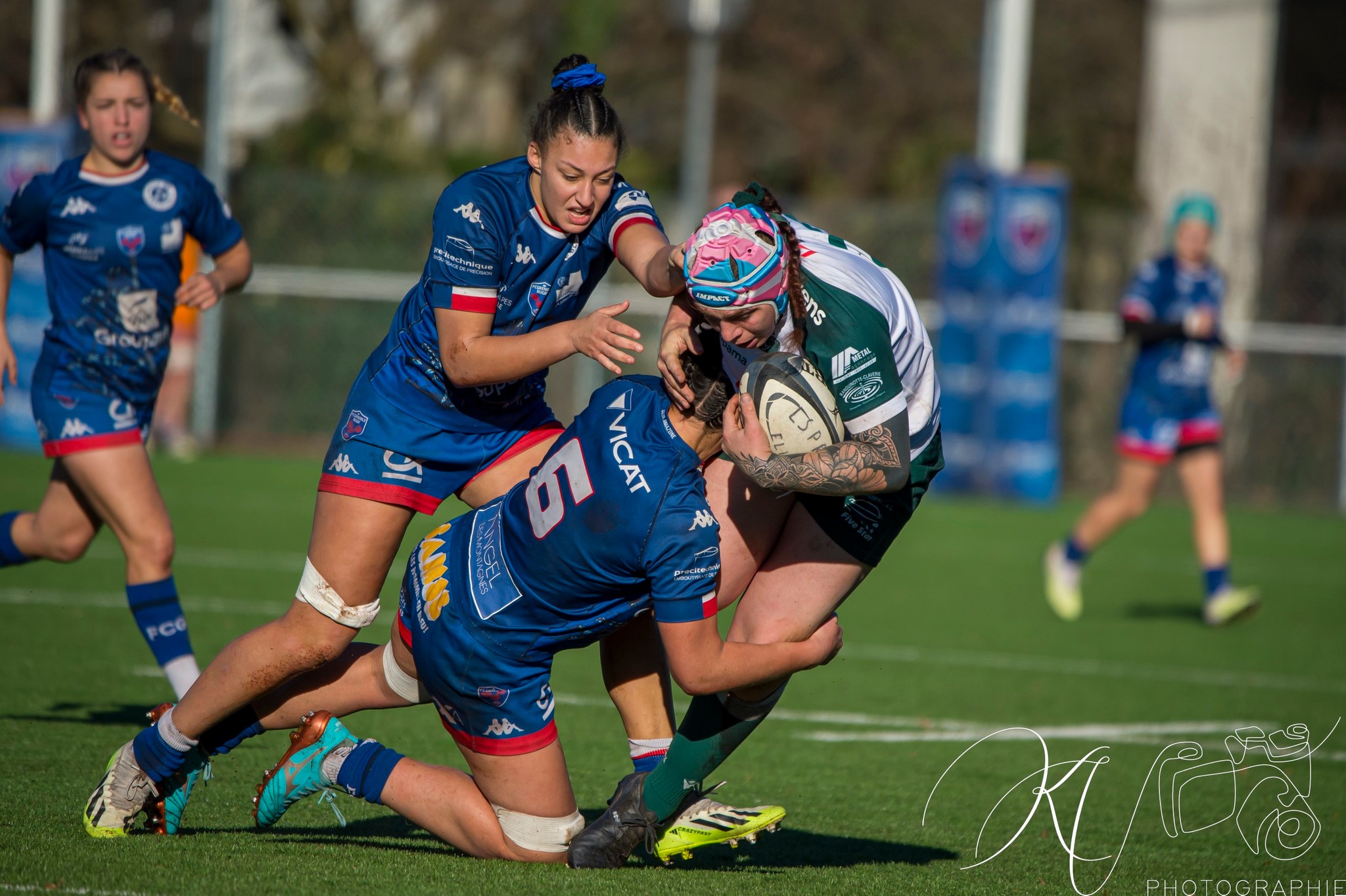 Sana LAGRANDEUR -  FC Grenoble Rugby - Section Paloise - Rugby - Elite 1 2023 - FC Grenoble (48) vs (12) Lons Section Paloise (#EL123FCGLSP12) Photo by: Karine Valentin | Siuxy Sports 2023-12-17