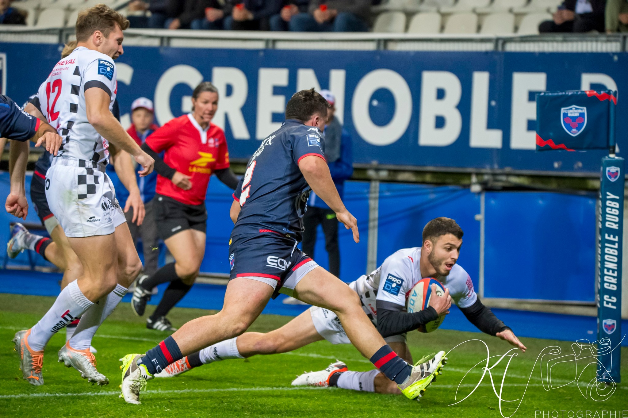  FC Grenoble Rugby - Valence Romans DR - Rugby - PRO D2 - FC Grenoble (35) vs (19) Valence Romans DR (#2023FCGVRDR11) Photo by: Karine Valentin | Siuxy Sports 2023-11-10