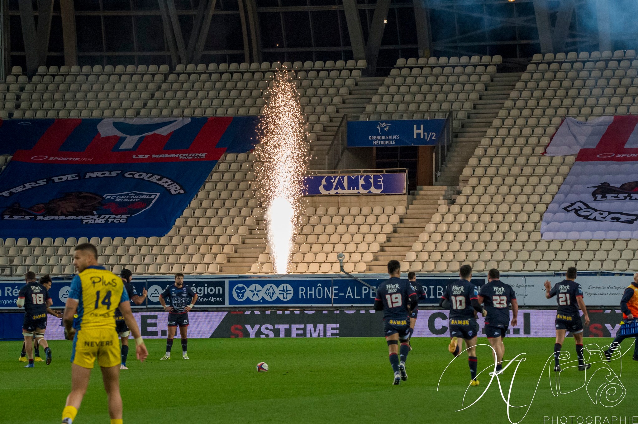  FC Grenoble Rugby - USON Nevers - Rugby - PRO D2 - FC Grenoble (27) VS (37) USON (#PD2FCGUSO12) Photo by: Karine Valentin | Siuxy Sports 2023-12-15