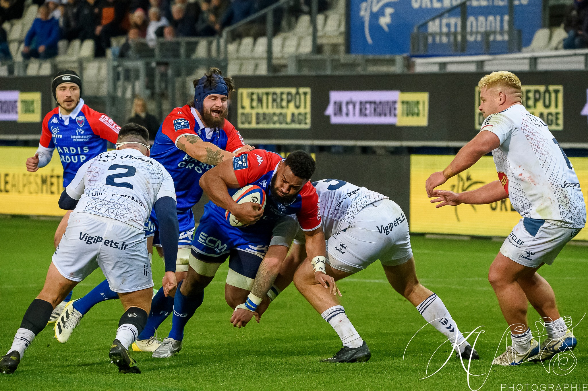  FC Grenoble Rugby - SU Agen - Rugby - FC Grenoble (20) vs (16) SU Agen (#2023FCGvSUA02) Photo by: Karine Valentin | Siuxy Sports 2023-02-03
